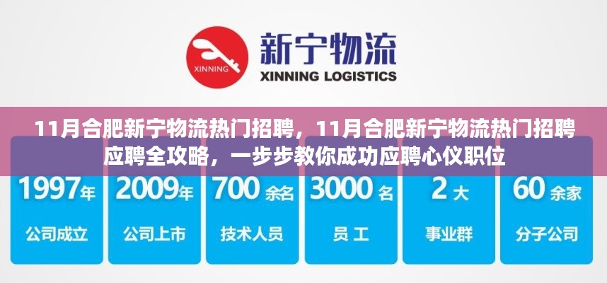 11月合肥新宁物流热门招聘应聘全攻略，成功应聘心仪职位的步骤指南