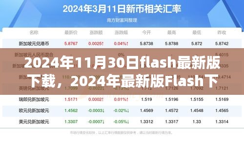 2024年最新版Flash下载与安装指南，适用于初学者与进阶用户的Flash下载教程