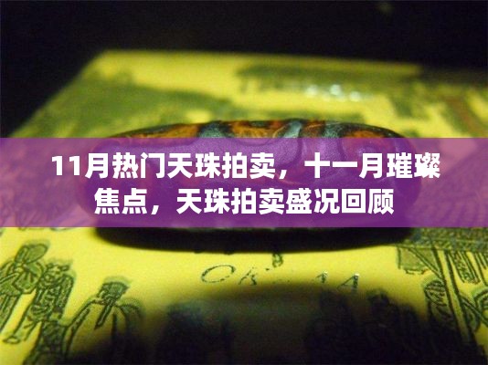 11月热门天珠拍卖盛况回顾，璀璨焦点，一览无余