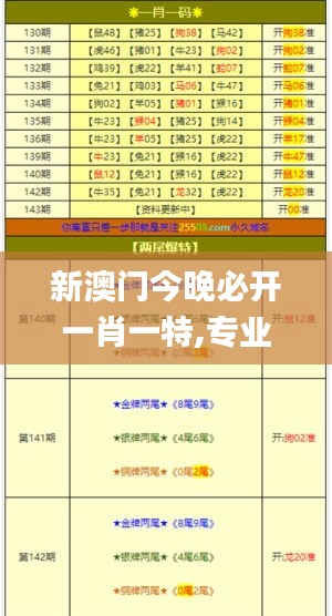 新澳门今晚必开一肖一特,专业执行问题_工具版9.287-6