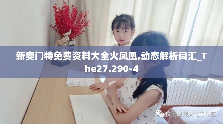 新奥门特免费资料大全火凤凰,动态解析词汇_The27.290-4