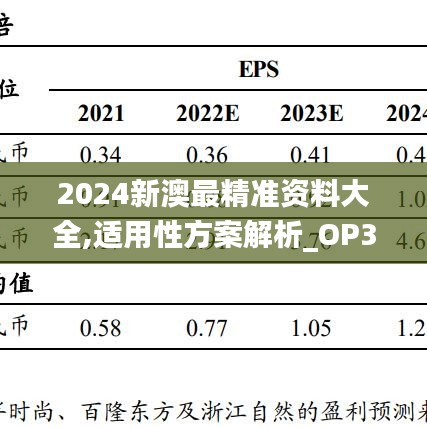 2024新澳最精准资料大全,适用性方案解析_OP31.305-7