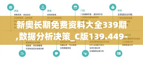 新奥长期免费资料大全339期,数据分析决策_C版139.449-1