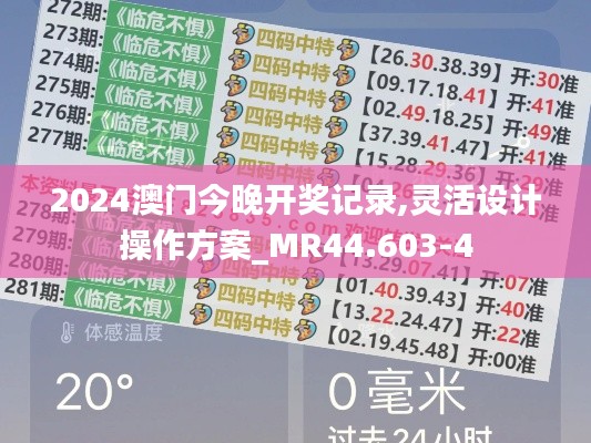 2024澳门今晚开奖记录,灵活设计操作方案_MR44.603-4