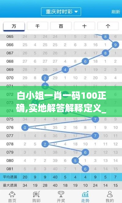 白小姐一肖一码100正确,实地解答解释定义_AP7.905