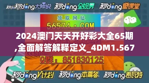 2024澳门天天开好彩大全65期,全面解答解释定义_4DM1.567