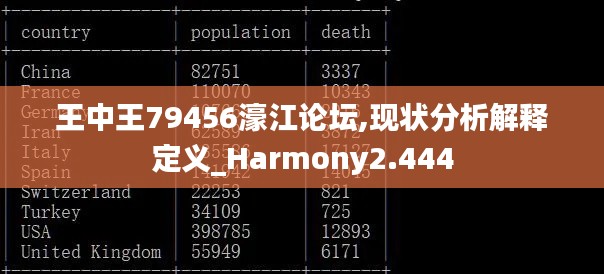 王中王79456濠江论坛,现状分析解释定义_Harmony2.444