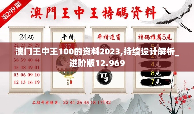 澳门王中王100的资料2023,持续设计解析_进阶版12.969