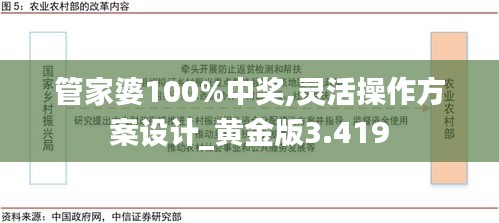 管家婆100%中奖,灵活操作方案设计_黄金版3.419