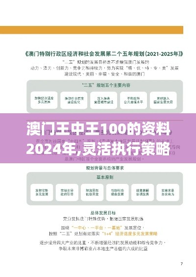 澳门王中王100的资料2024年,灵活执行策略_7DM15.474