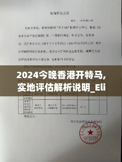 2024今晚香港开特马,实地评估解析说明_Elite3.743