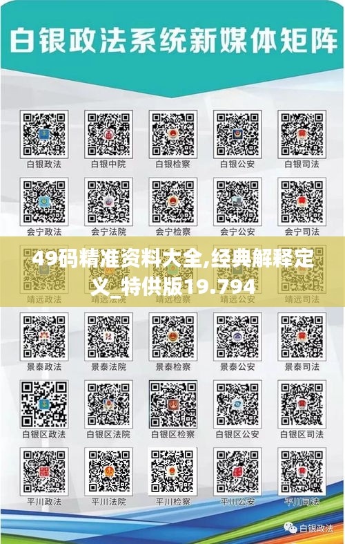 49码精准资料大全,经典解释定义_特供版19.794