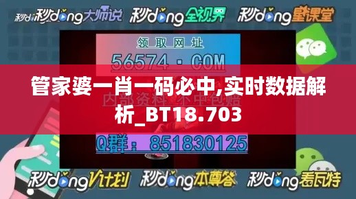 管家婆一肖一码必中,实时数据解析_BT18.703