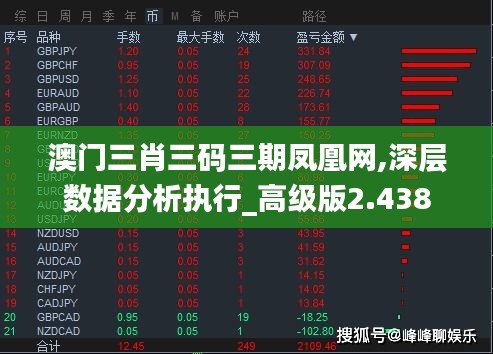 澳门三肖三码三期凤凰网,深层数据分析执行_高级版2.438