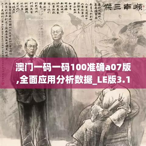 澳门一码一码100准确a07版,全面应用分析数据_LE版3.198