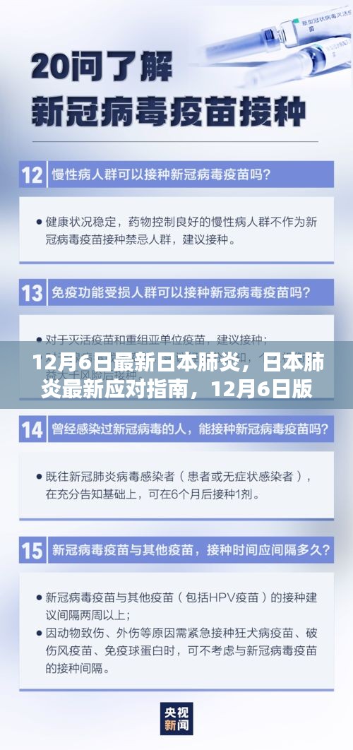 日本肺炎最新应对指南，全方位防护步骤（初学者与进阶用户适用，12月6日版）