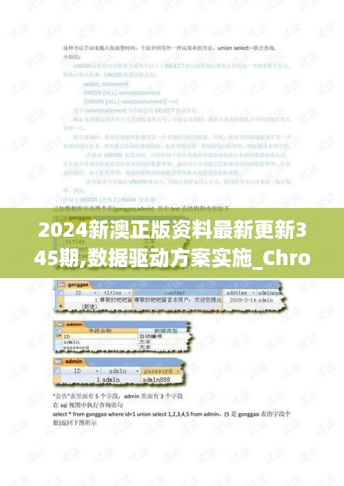 2024新澳正版资料最新更新345期,数据驱动方案实施_Chromebook8.711