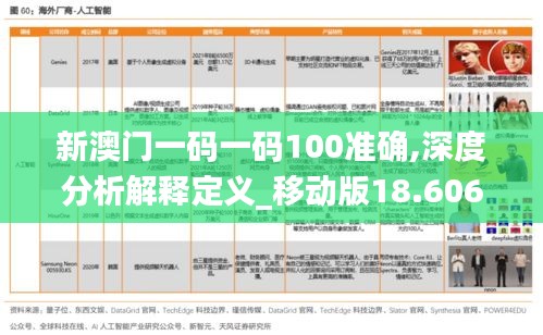 新澳门一码一码100准确,深度分析解释定义_移动版18.606