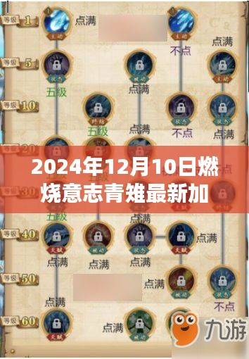 燃烧意志青雉最新加点解析及观点论述（适用于2024年）