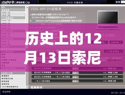 索尼魔法时刻，历史上的12月13日自然探索之旅与实时上传体验，寻找内心宁静的旅程