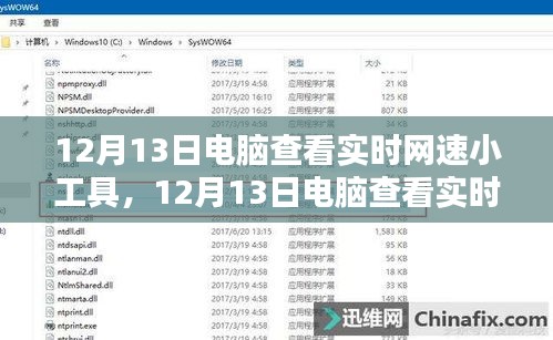 12月13日电脑查看实时网速小工具，使用指南与工具介绍