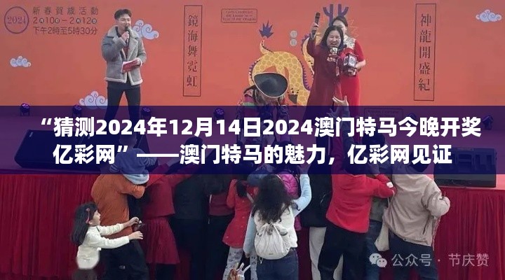 “猜测2024年12月14日2024澳门特马今晚开奖亿彩网”——澳门特马的魅力，亿彩网见证