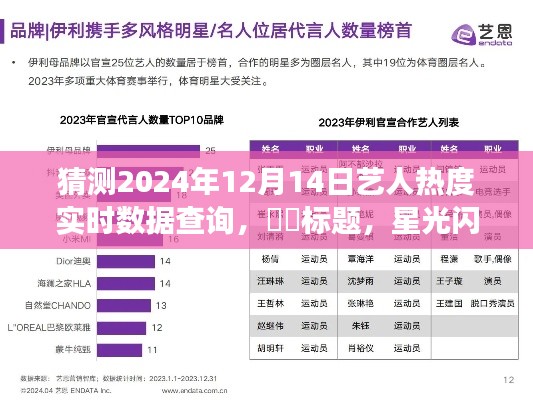 ​​星光闪耀探寻心灵之旅，预测2024年12月14日艺人热度实时数据之旅