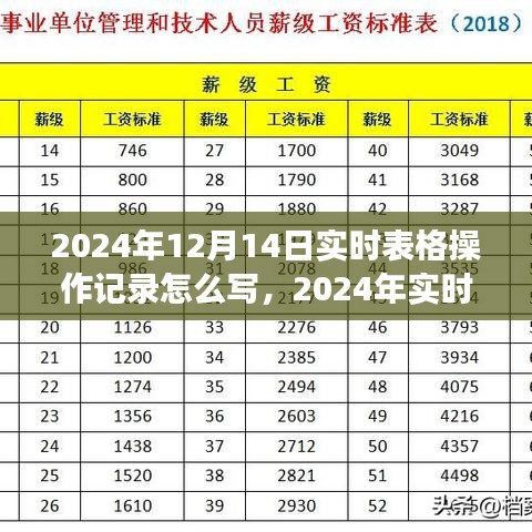 数字时代精准记录与高效管理，实时表格操作记录指南（2024年）