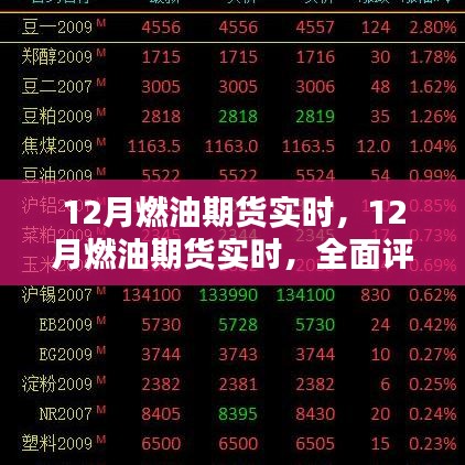 全面评测与介绍，12月燃油期货实时动态