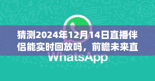 前瞻2024年直播伴侣实时回放功能，未来直播技术解析与发展潜力探索