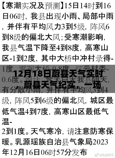 蔚县风云变幻，实时天气纪实报告