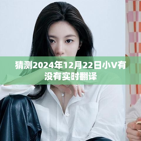 小V实时翻译功能未来展望，2024年12月22日预测。