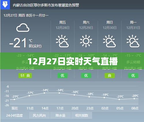 12月27日实时天气直播播报