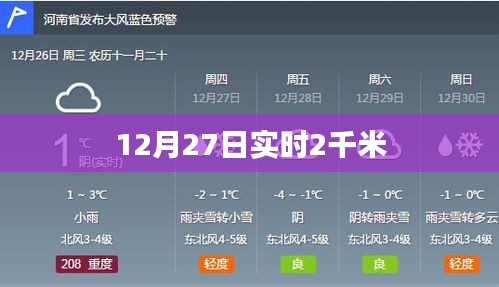 12月27日实时更新，距离两千米的讯息