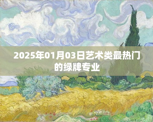 揭秘，2025年最火艺术类绿牌专业