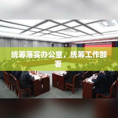 统筹落实办公室，统筹工作部署 