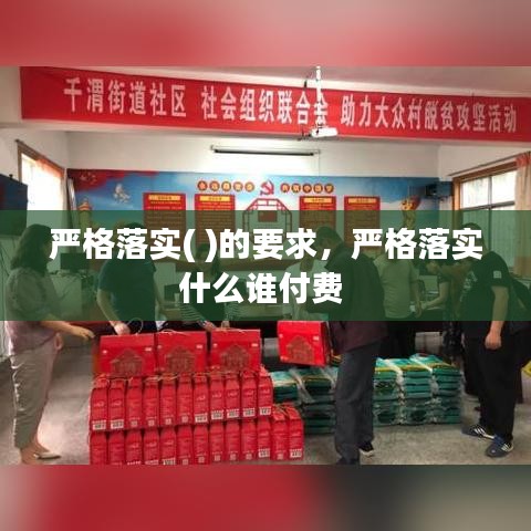 严格落实( )的要求，严格落实什么谁付费 