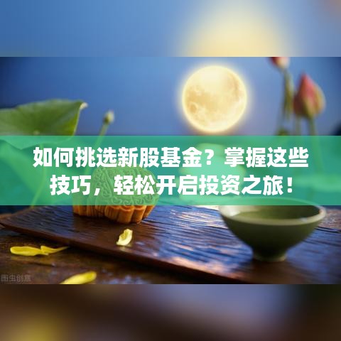 如何挑选新股基金？掌握这些技巧，轻松开启投资之旅！