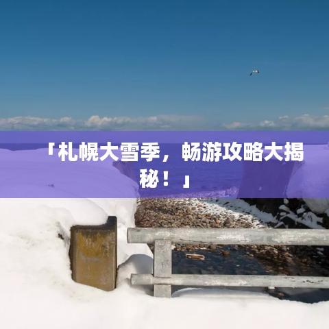 「札幌大雪季，畅游攻略大揭秘！」