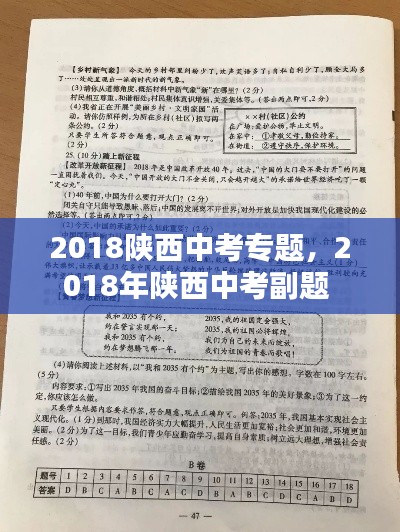 2018陕西中考专题，2018年陕西中考副题 