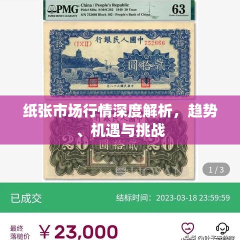纸张市场行情深度解析，趋势、机遇与挑战